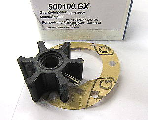 CEF Inboard Engine Impeller 500100.GX