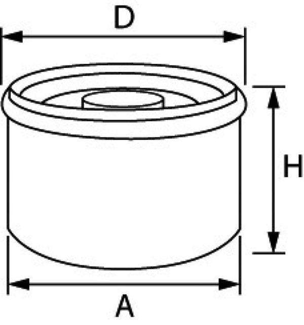 Oil filter VOLVO 3517857-430143 - Image 2