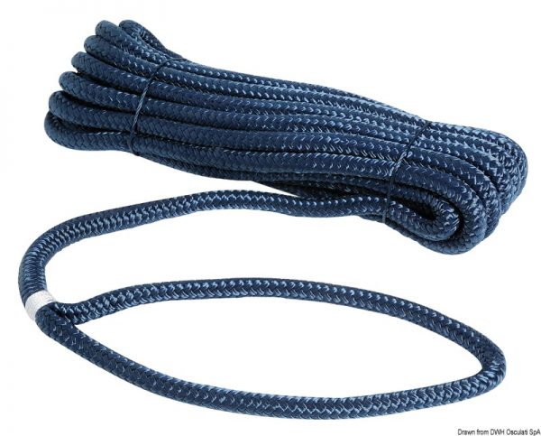 Mooring Line with Eye Navy Blue 12mmx7m