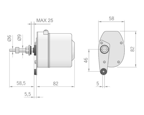 ROCA W5 SELF-PARKING WIPER SET 12V - Image 4